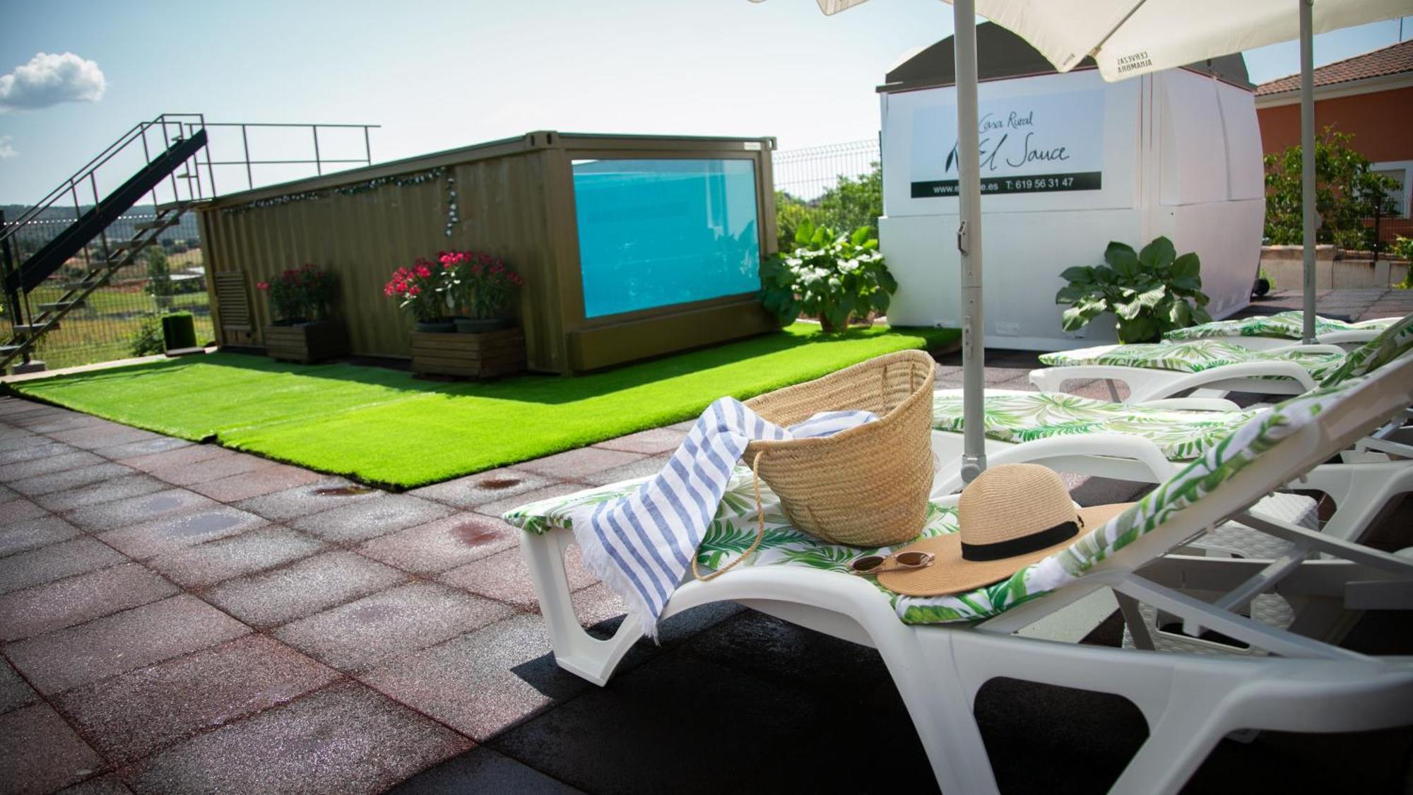 Apartamento 2 4/6 Pax Casa Rural El Sauce. A 2,5 Km De Cuenca Capital Ноалес Экстерьер фото